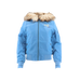 Eden by Pénélope Store - Lyon arctic blue hooded bomber jacket kids | - Ohlala
