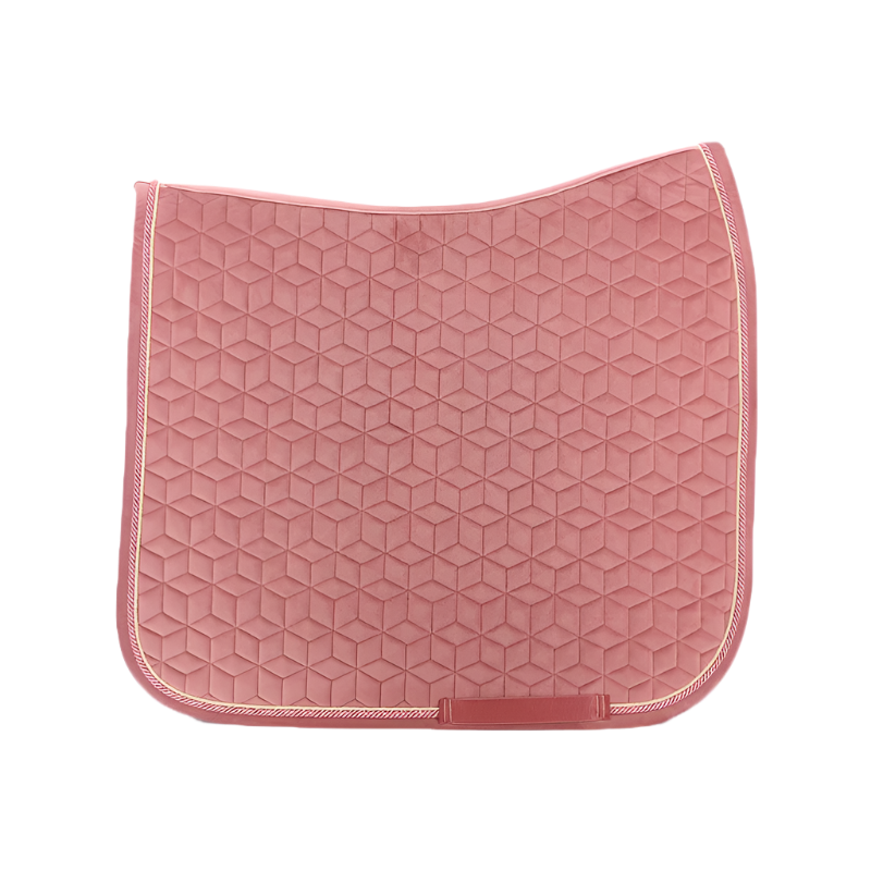 Kentucky Horsewear - Tapis de dressage Velvet Vieux Rose | - Ohlala