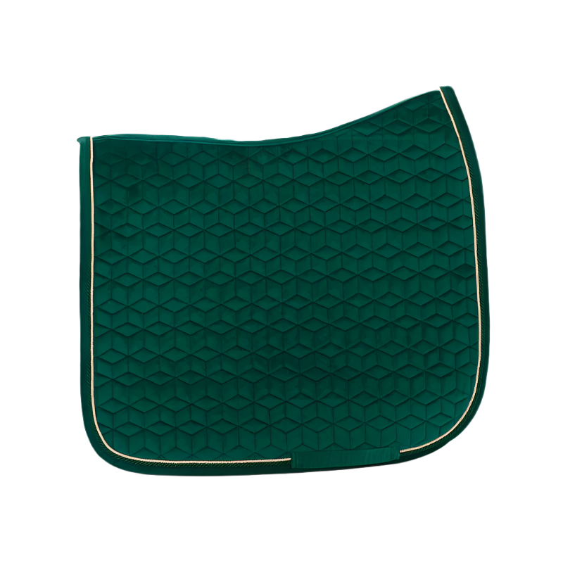Kentucky Horsewear - Tapis de dressage Velvet Vert foncé | - Ohlala