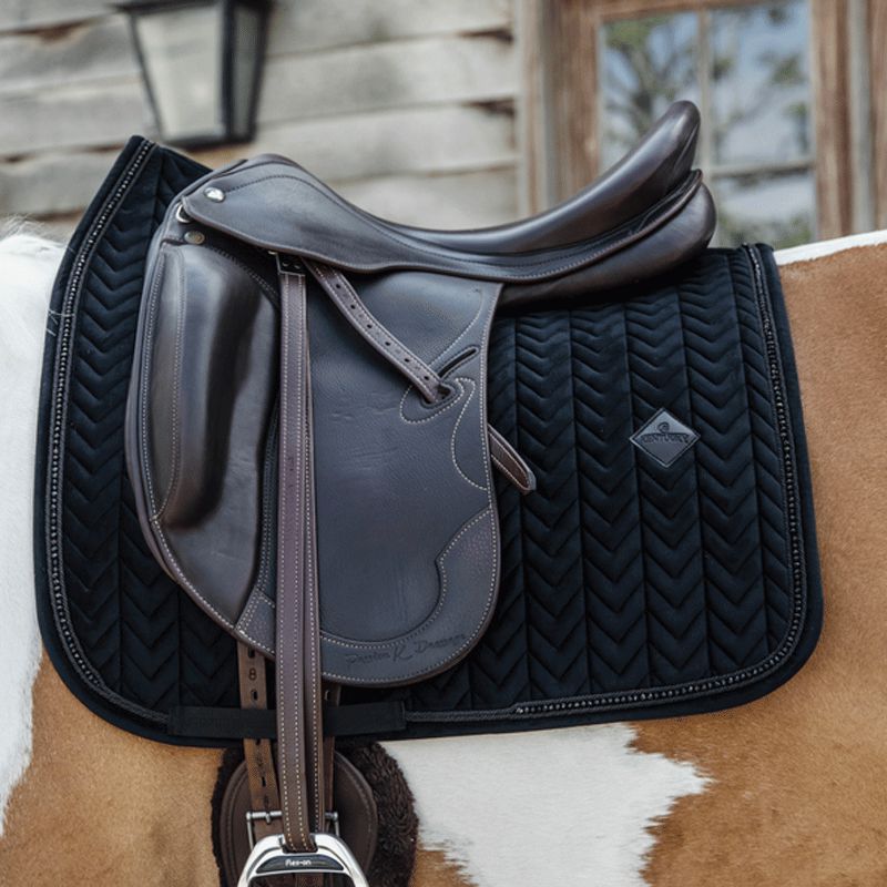 Kentucky Horsewear - Sudadero de doma Velvet Pearls negro | - Ohlala