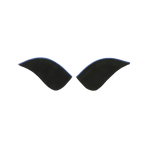 Equithème - Ecusson pour bottes Myprimera noir liseré bleu | - Ohlala