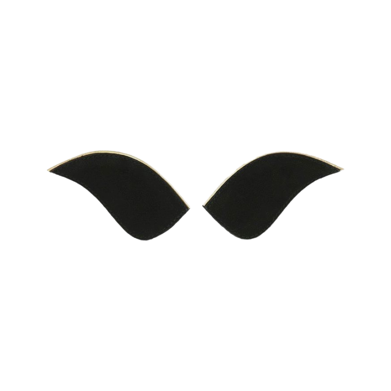 Equithème - Ecusson pour bottes Myprimera noir liseré doré | - Ohlala