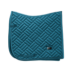 Equestrian Stockholm - Modern Teal Blue Dressage Saddle Pad | - Ohlala