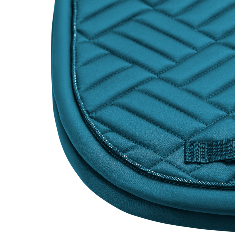 Equestrian Stockholm - Dressuurpad Modern Teal Blue | - Ohlala