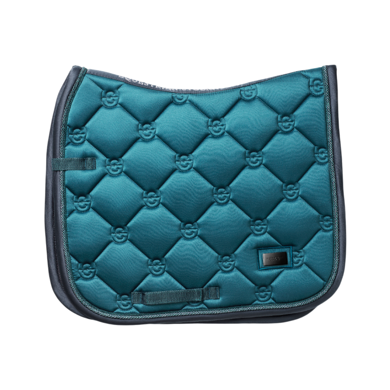 Equestrian Stockholm - Tapis de selle Teal Blue | - Ohlala