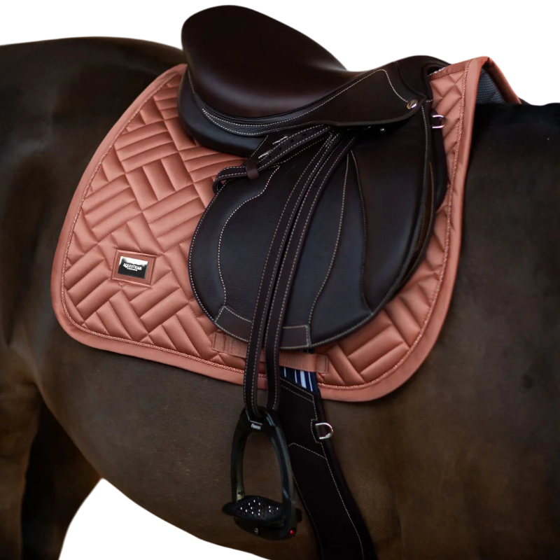 Equestrian Stockholm - saddle pad Modern Coral