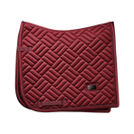Equestrian Stockholm - Modern Dressage Saddle Pad Bordeaux | - Ohlala