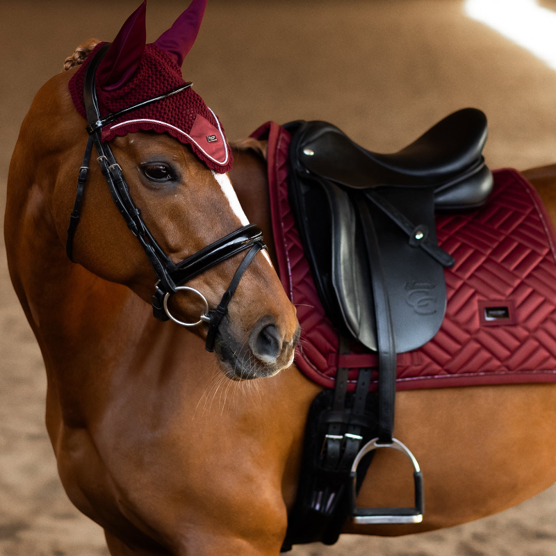 Equestrian Stockholm - Sudadero de dressage Modern bordeaux | - Ohlala