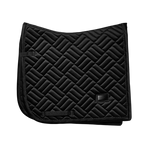Equestrian Stockholm - Modern Black Dressage Pad | - Ohlala