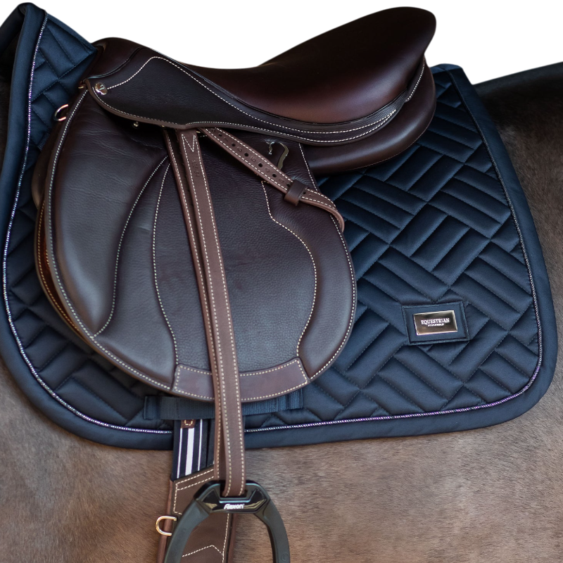 Equestrian Stockholm - saddle pad Moderne bleu nuit
