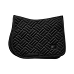 Equestrian Stockholm - Modern Black Saddle Pad | - Ohlala