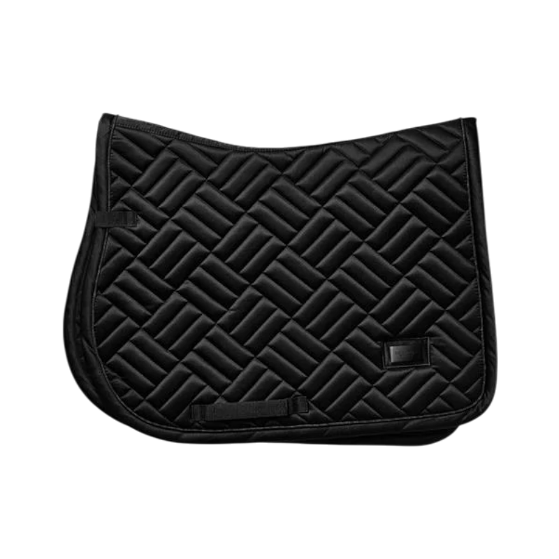 Equestrian Stockholm - Modern Black Saddle Pad | - Ohlala