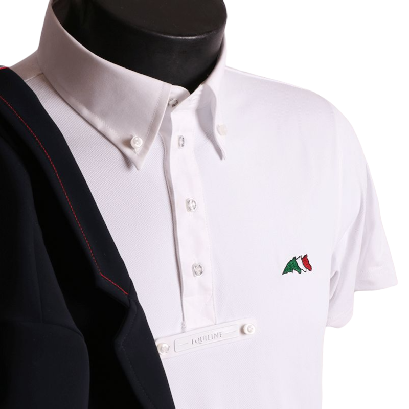 Equiline - Fox short-sleeve competition polo | - Ohlala