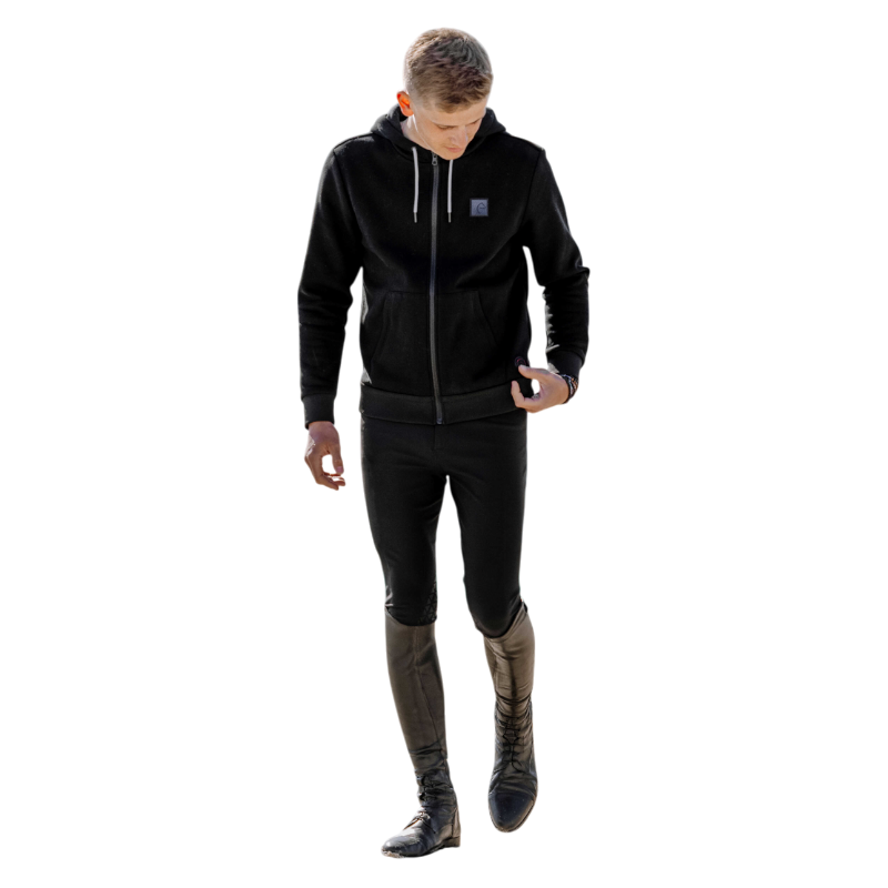 Equithème - Unisex heated sweatshirt Olwen black
