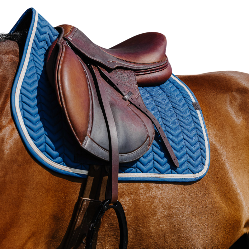 Equithème - Softypop Teal Saddle Pad | - Ohlala