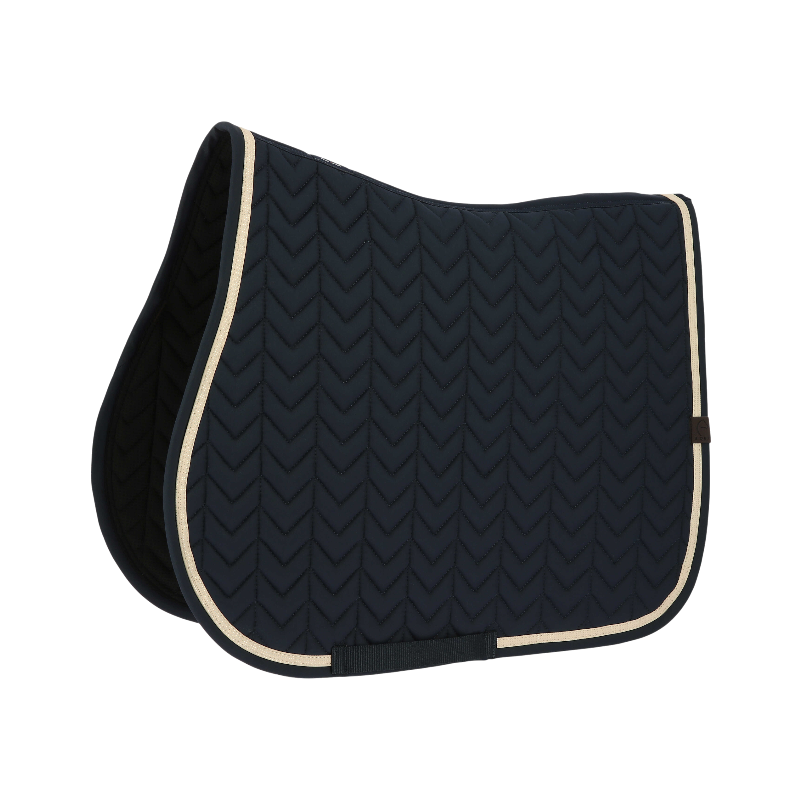 Equithème - Softypop Navy Saddle Pad | - Ohlala