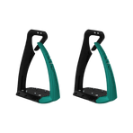 Freejump - Étriers Soft'Up Pro + noir/ vert | - Ohlala