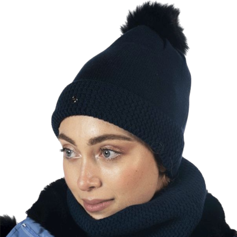 Flags & Cup - Gakona navy ear bonnet | - Ohlala