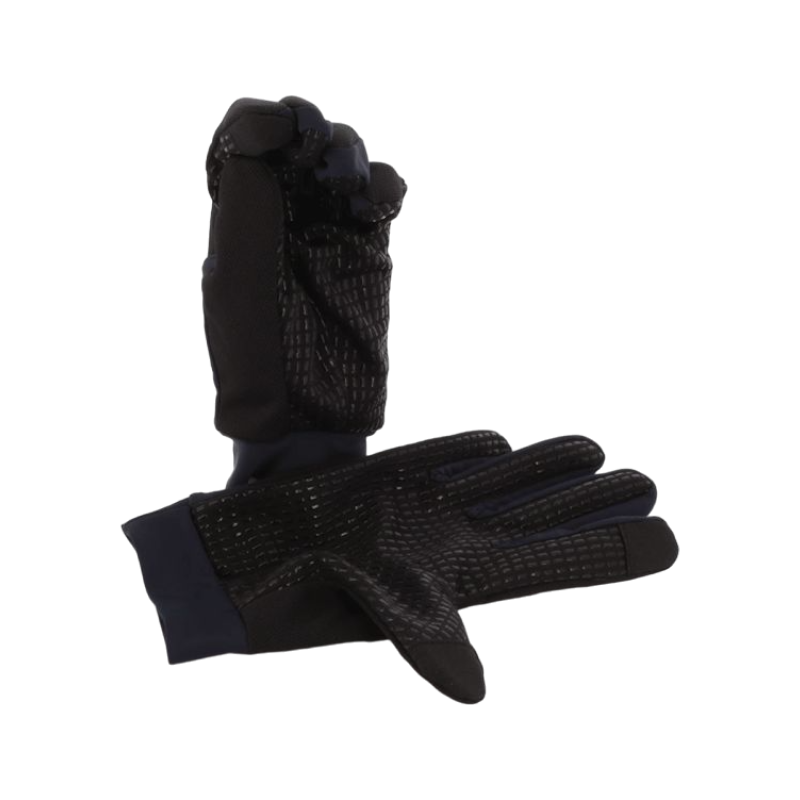 Equithème - Guanti Knit digital nero/blu marino | - Ohlala
