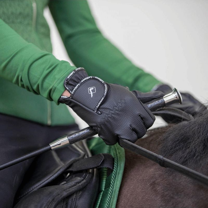 LeMieux - Guanti da equitazione Pro Touch nero | - Ohlala