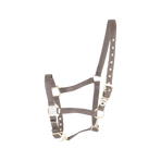 Equithème - Licol en nylon gris/ brun | - Ohlala