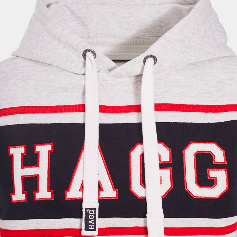 Hagg - Sudadera con capucha gris | - Ohlala