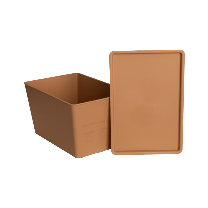 Grooming Deluxe - Voedselbox met deksel beige | - Ohlala