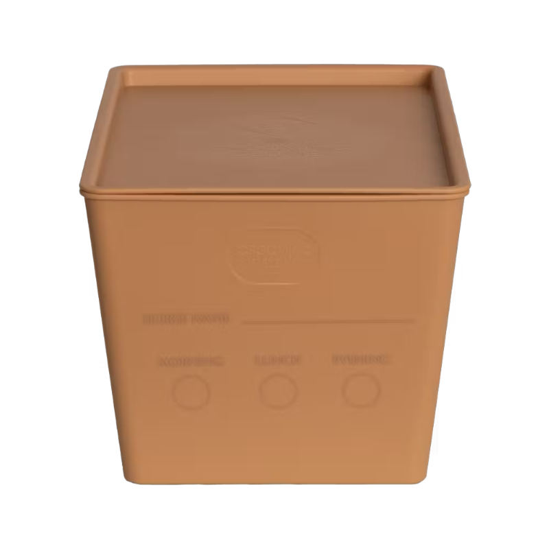 Grooming Deluxe - Voederdoos met deksel beige | - Ohlala
