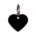 Grooming Deluxe - Medaglia da incidere a cuore nera | - Ohlala