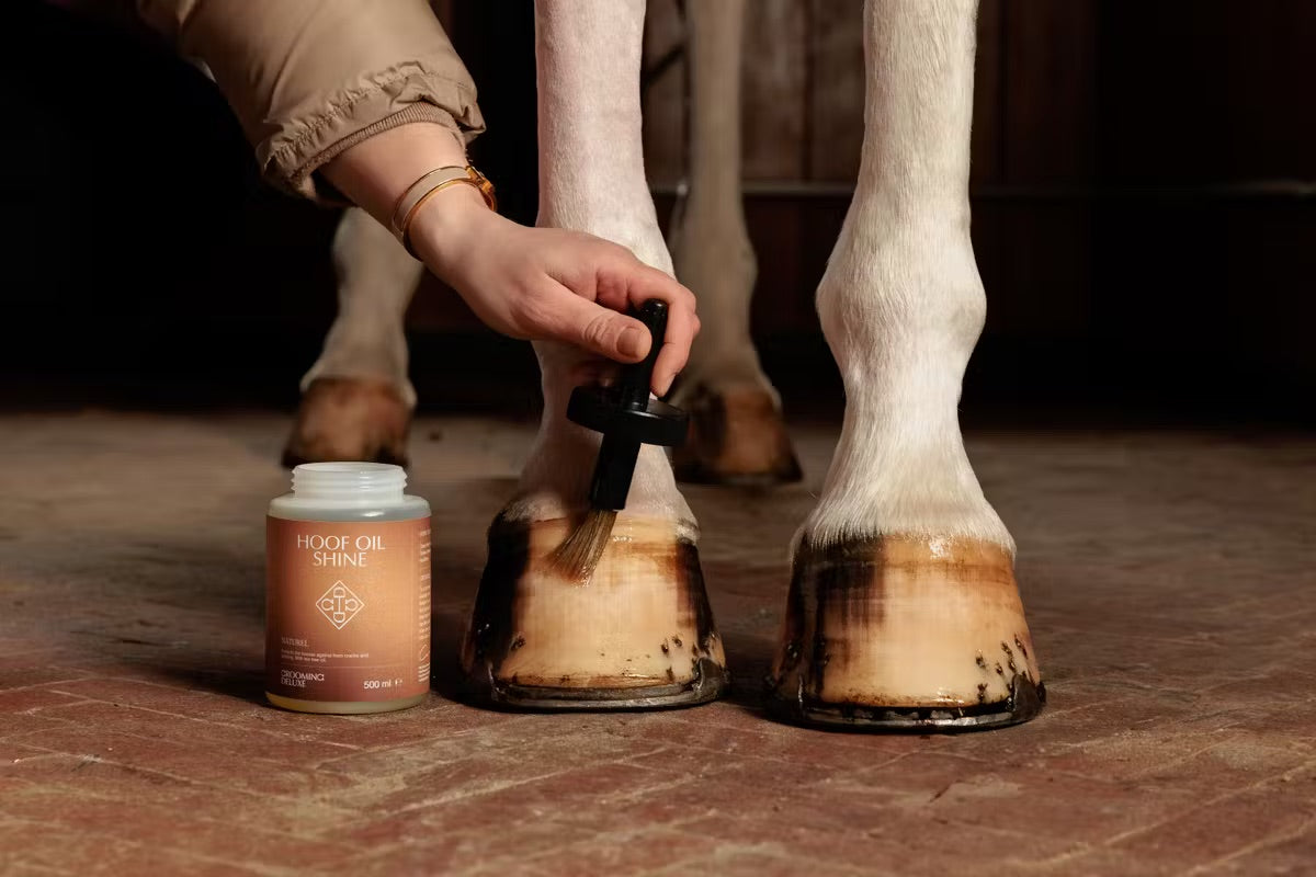 Grooming Deluxe - Huile de brillance pour sabots naturel