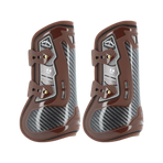 Veredus - Open beenbeschermers Carbon Gel Absolute bruin x2 | - Ohlala