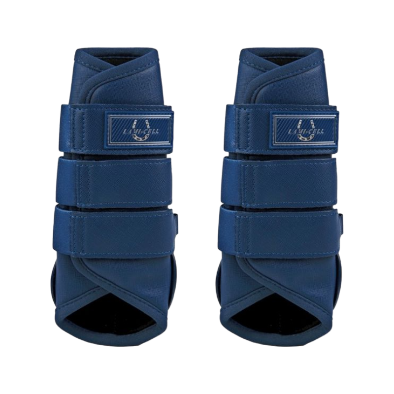 Lami-cell - Gesloten beenbeschermers LC atol blauw x2 | - Ohlala