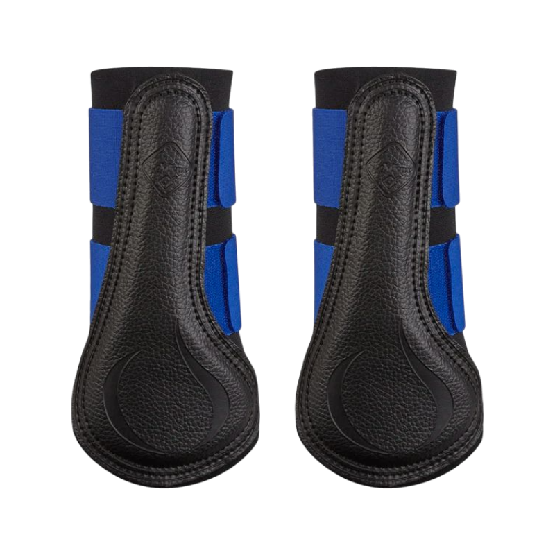 LeMieux - Geschlossene Gamaschen Grafter blau x2 | - Ohlala