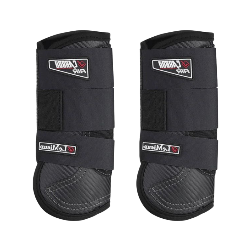 LeMieux - Cross-Gamaschen Carbon Air Schwarz x2 | - Ohlala