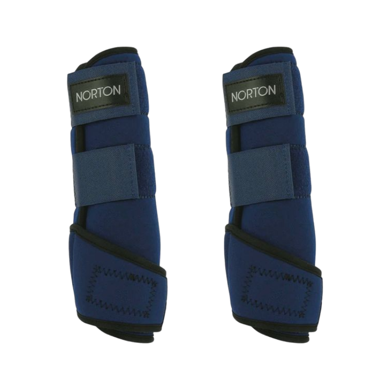 Norton - Closed Navy Brushing Boots x2 | - Ohlala