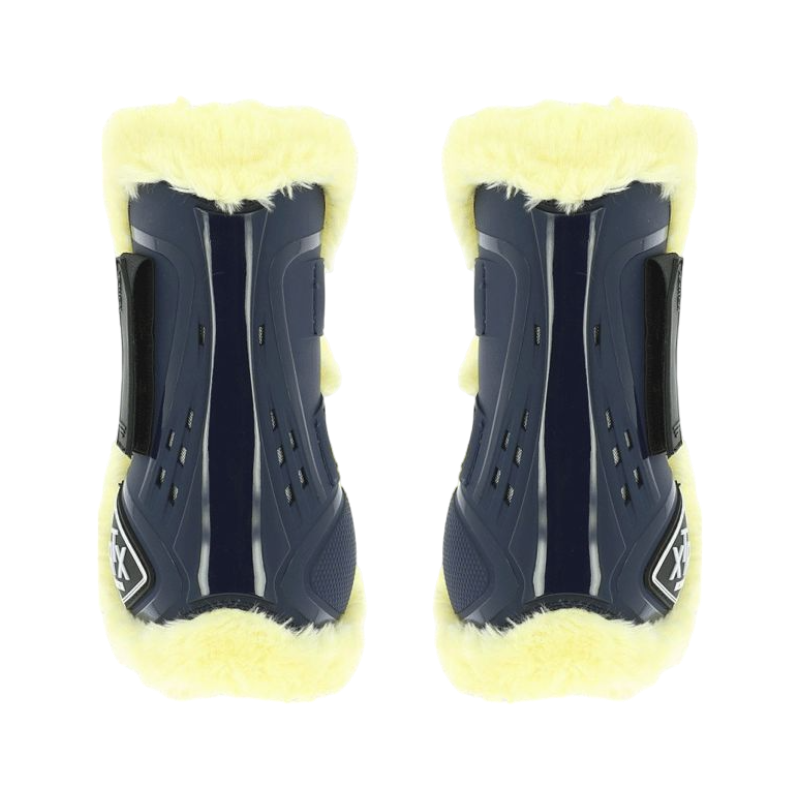 Norton - Guêtres XTR mouton synthétique marine x2 | - Ohlala