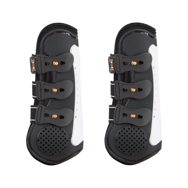 TdeT - Polainas proteck' compet negro/blanco x2 | - Ohlala