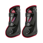 Veredus - Offene Gamaschen Olympus Vento Color Edition Schwarz/Bordeaux x2 | - Ohlala