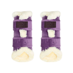 Kentucky Horsewear - Polainas cerradas de cuero velvet contrast violeta royal | - Ohlala