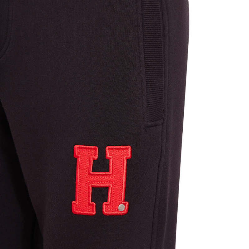 Hagg - Jogging uomo nero/rosso | - Ohlala