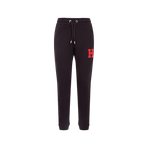 Hagg - Jogging femme noir/ rouge | - Ohlala
