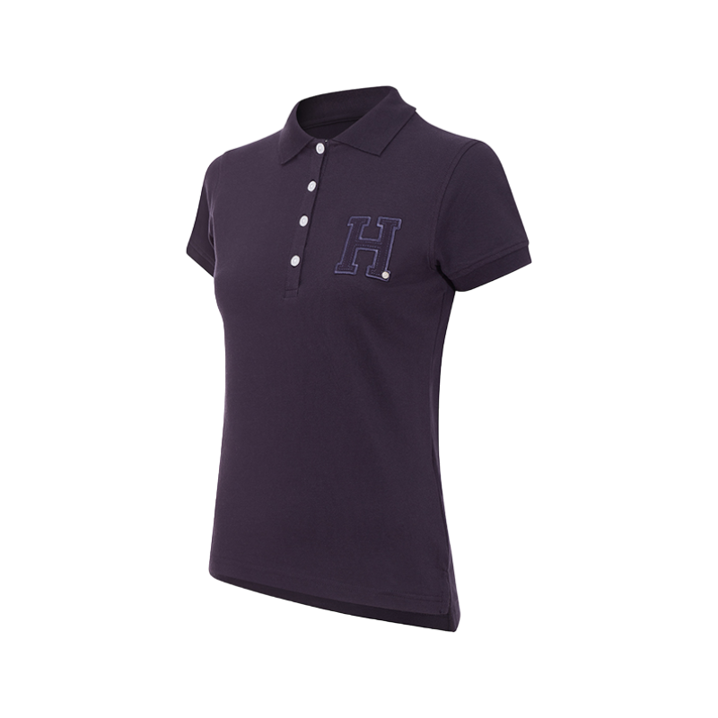 Hagg - Polo a maniche corte donna blu marino | - Ohlala