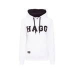 Hagg - Women's White/Black Hooded Sweatshirt | - Ohlala
