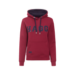 Hagg - Women's hoodie plum/navy | - Ohlala