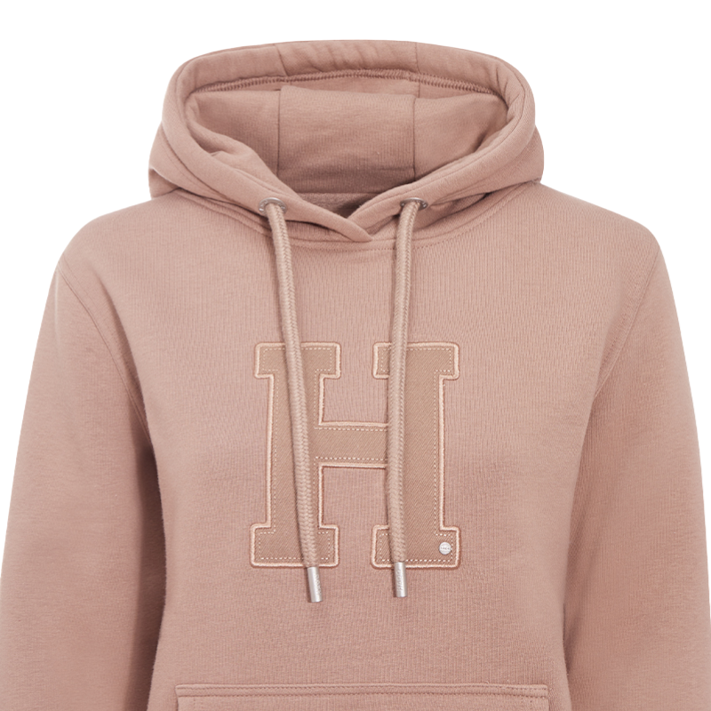 Hagg - Damska bluza z kapturem marron glacé | - Ohlala