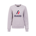 Hagg - Rundhals-Sweatshirt Damen grau | - Ohlala