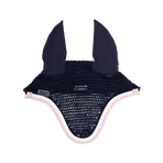 Harcour - Bonnet pour chevaux Feeby marine/ pivoine | - Ohlala