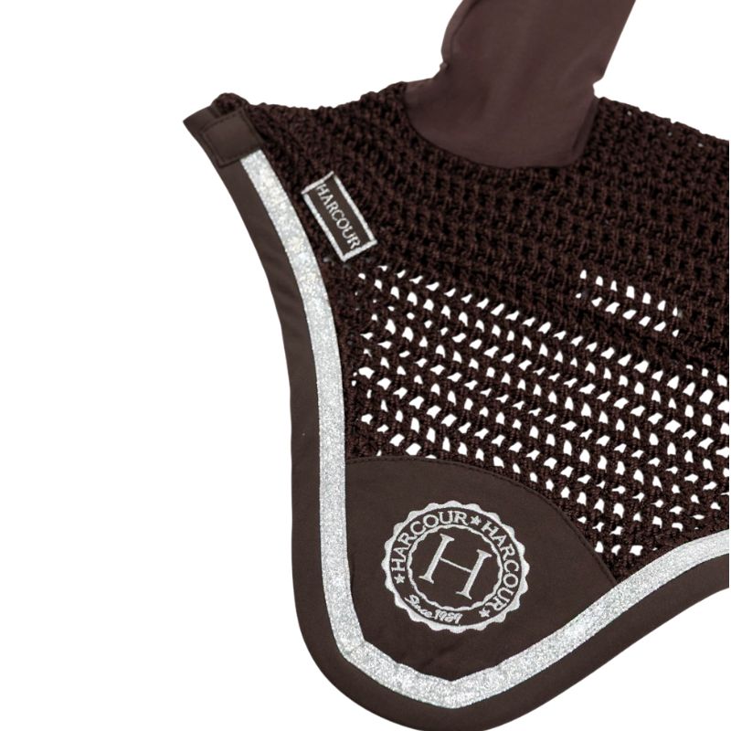 Harcour - Bonnet pour chevaux Fredy cacao