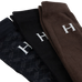 Harcour - Aiko cacao / black / tartan riding socks (x3) | - Ohlala