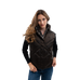 Harcour - Women's Auxane sleeveless puffer jacket cacao | - Ohlala